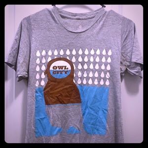 Owl City graphic T-shirt